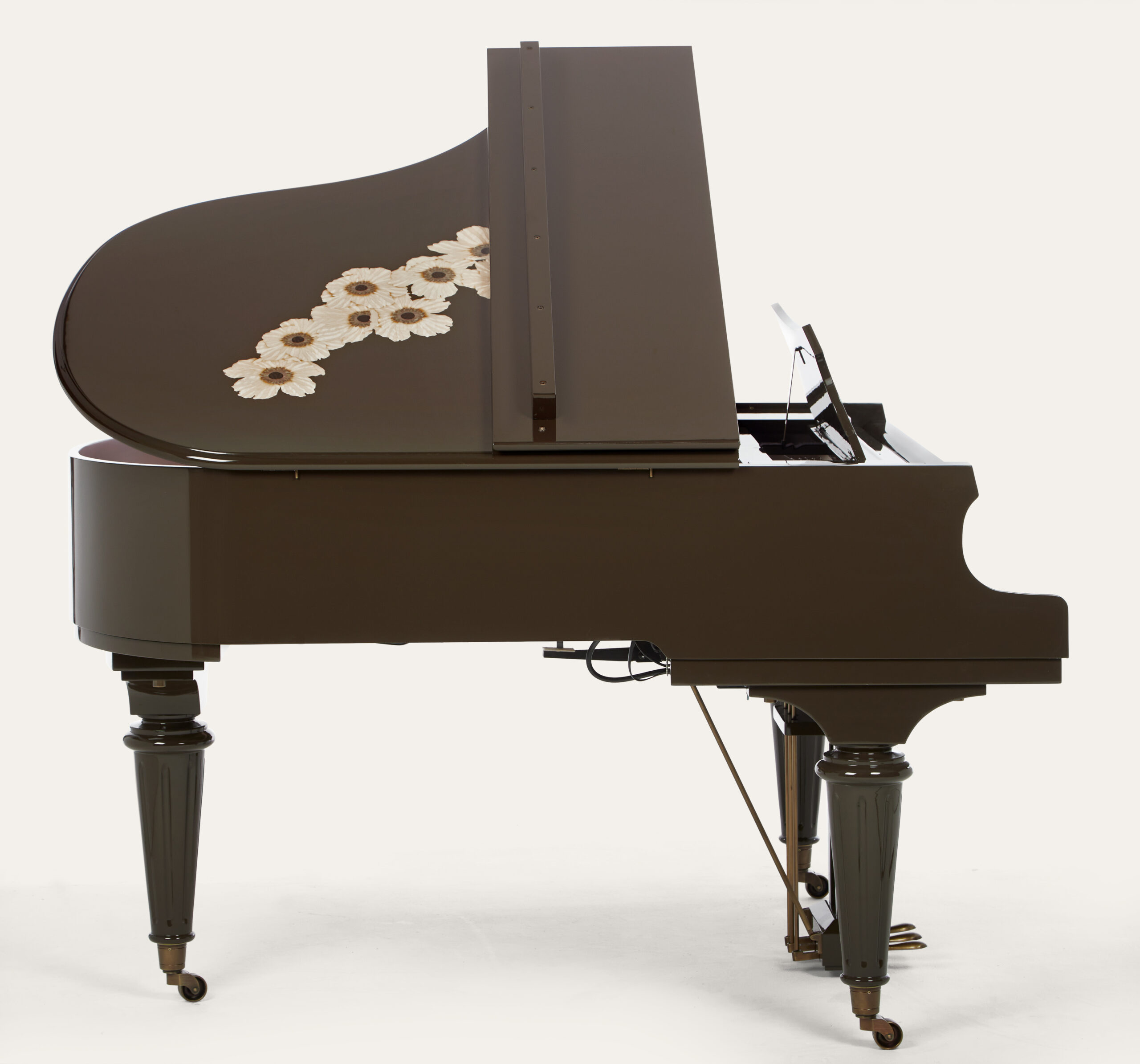 Vintage Floral Bespoke Piano