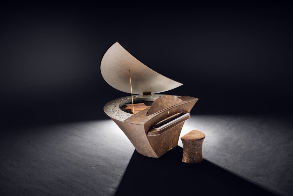 The Luna - New Sculptural Model by Edelweiss Pianos
