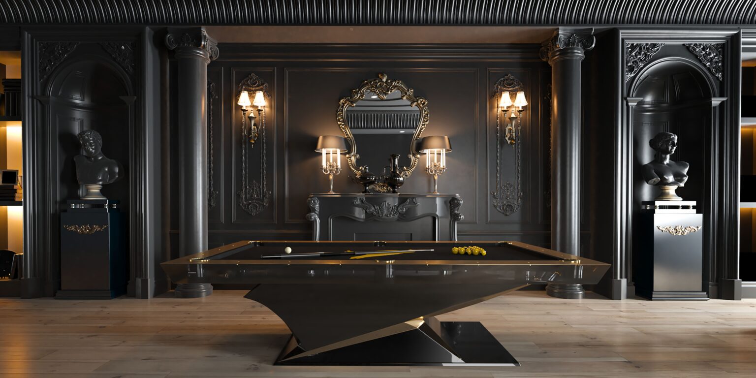 Raven Pool Table by 11 Ravens Los Angeles