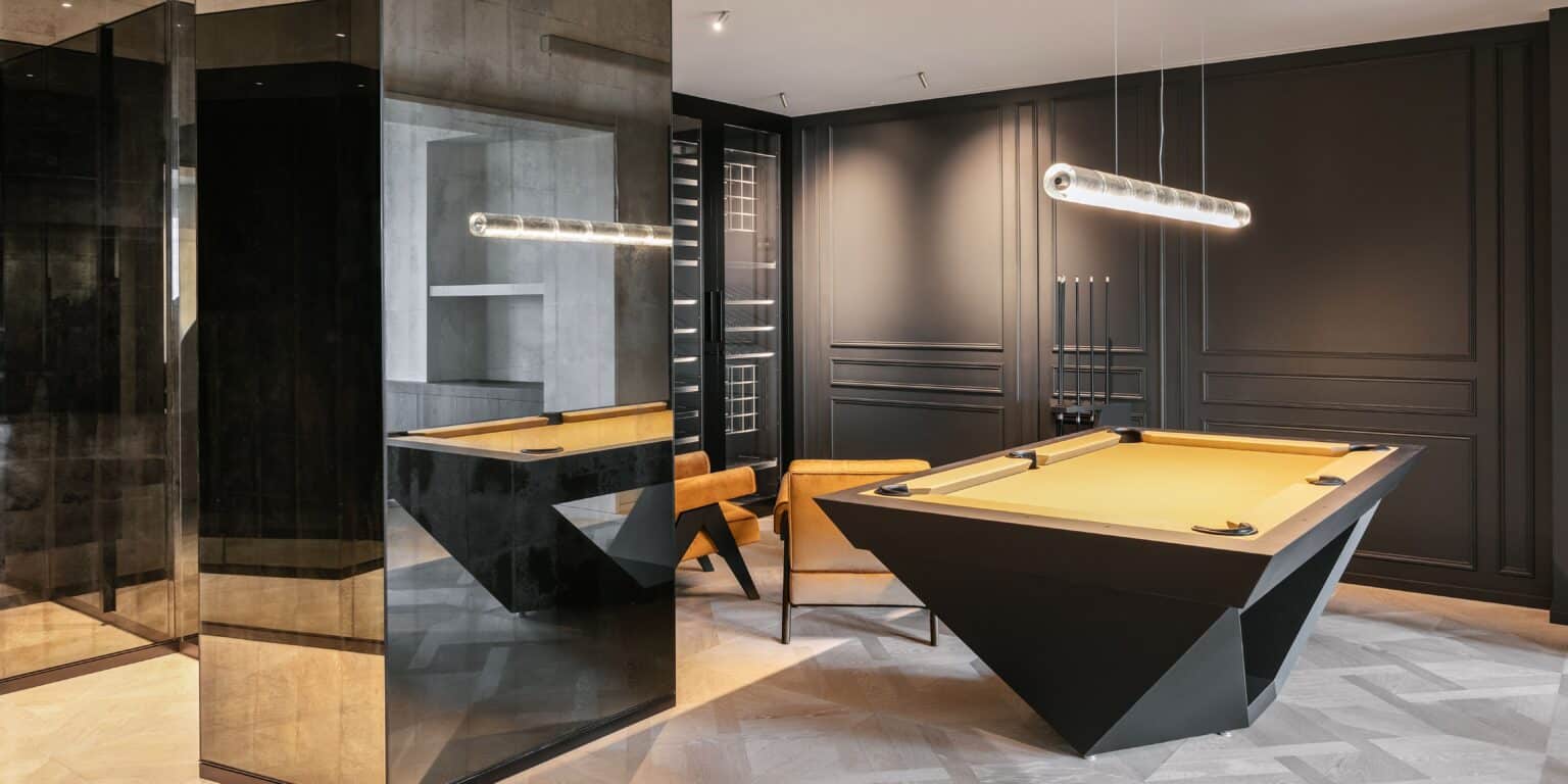 Stealth Pool Table by 11 Ravens Los Angeles