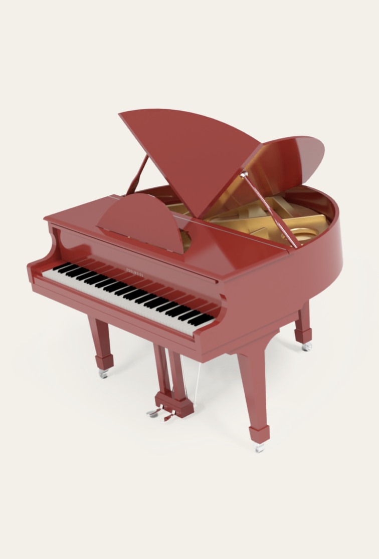 Sygnet piano in red