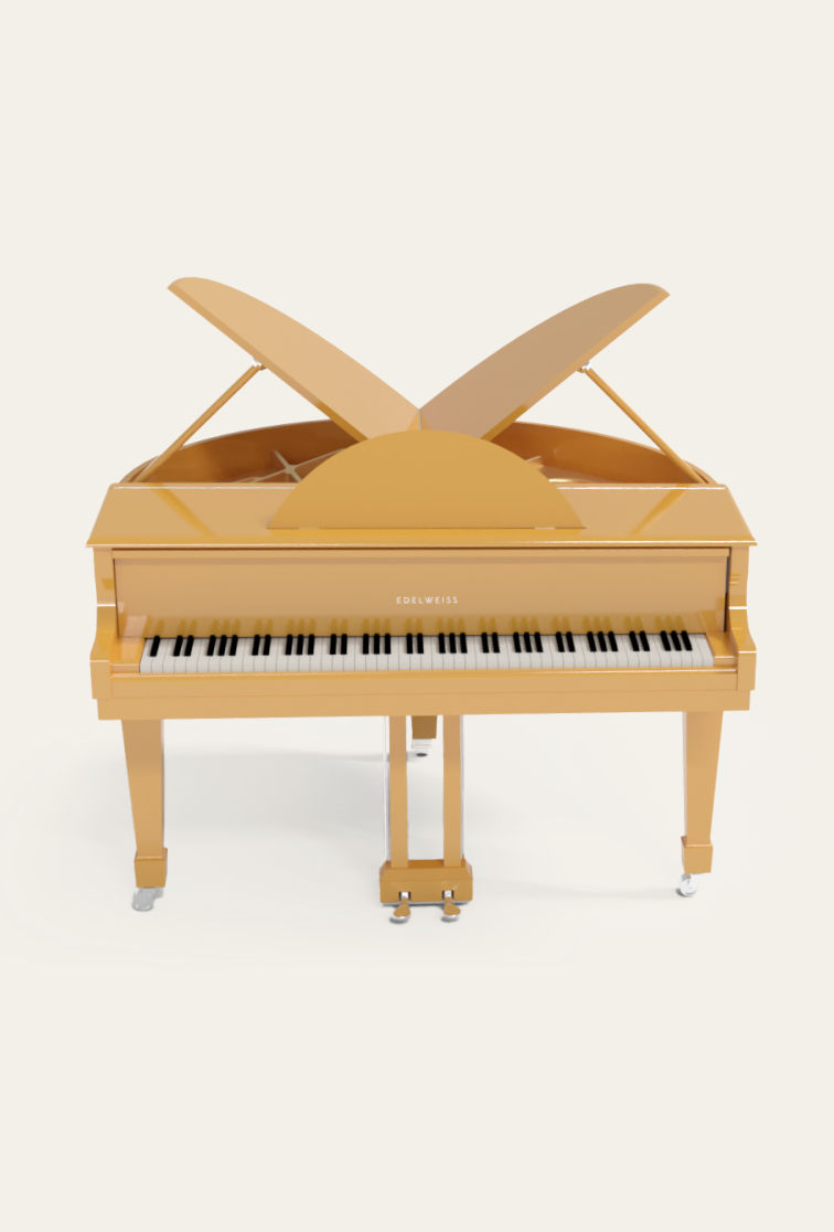 Sygnet piano in orange
